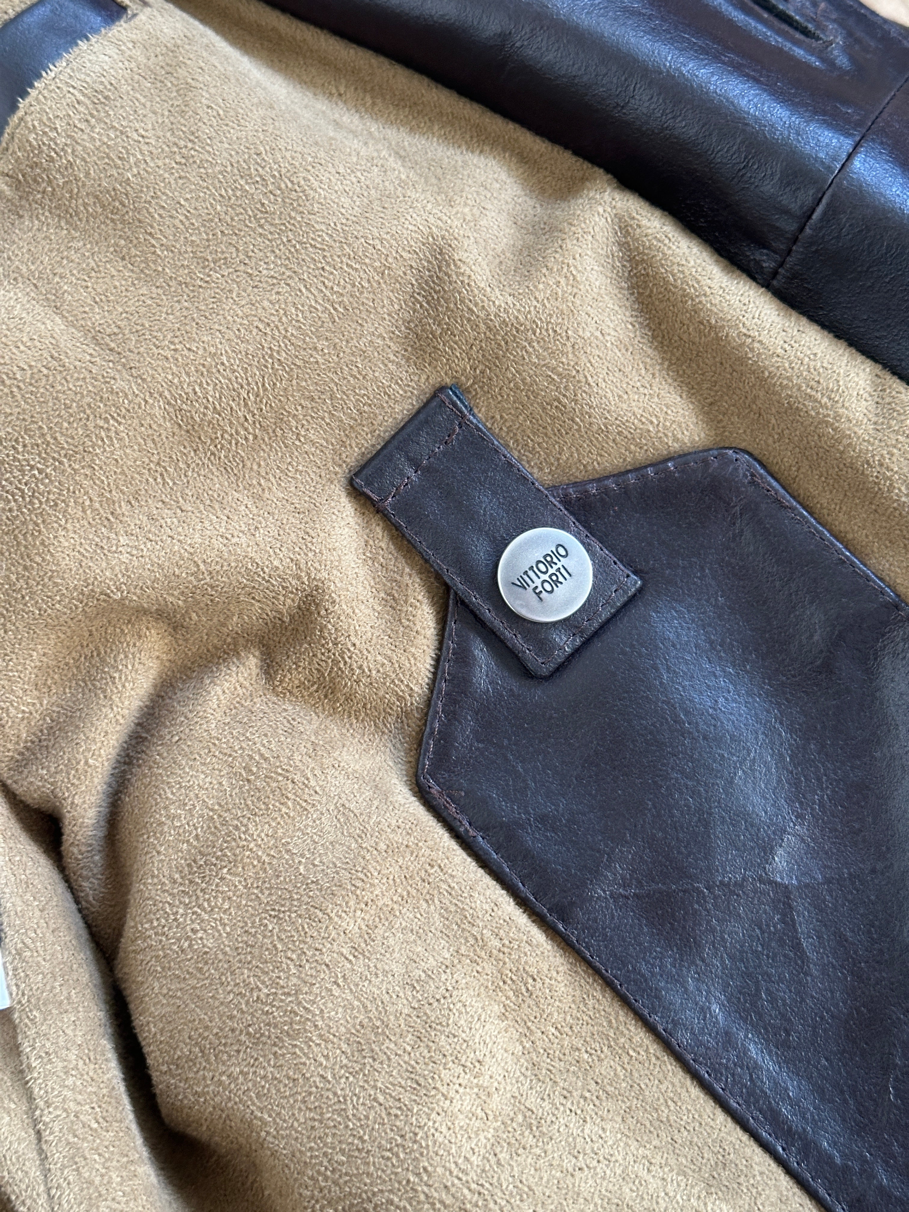 Chocofondente Leather Jacket