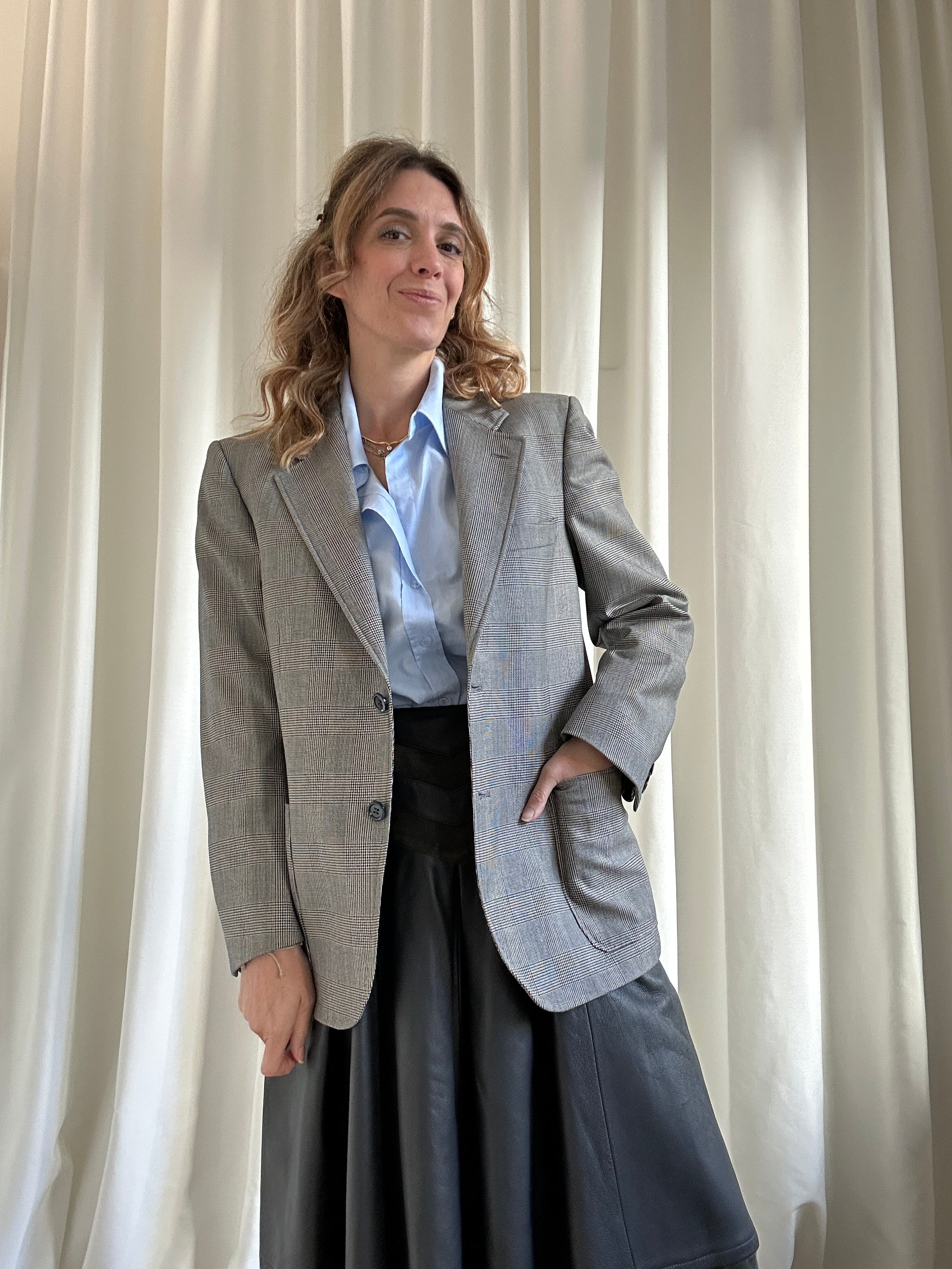 Fine Tartan Blazer