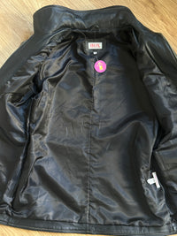 Impuntata Leather Jacket