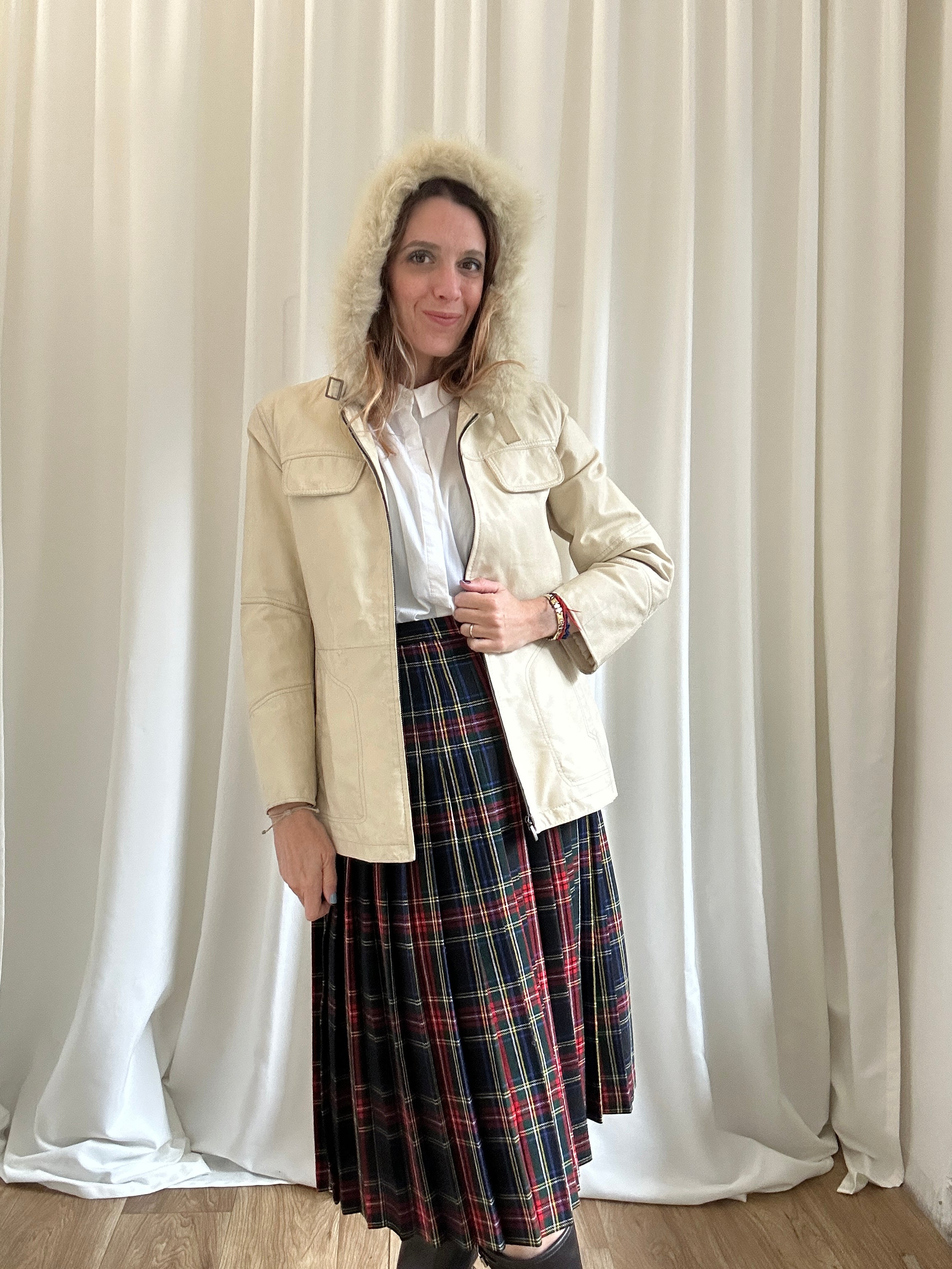 Milk Leather Jacket