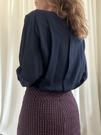 FioccoBlue silk Shirt