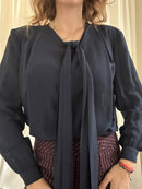 FioccoBlue silk Shirt