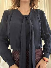 FioccoBlue silk Shirt