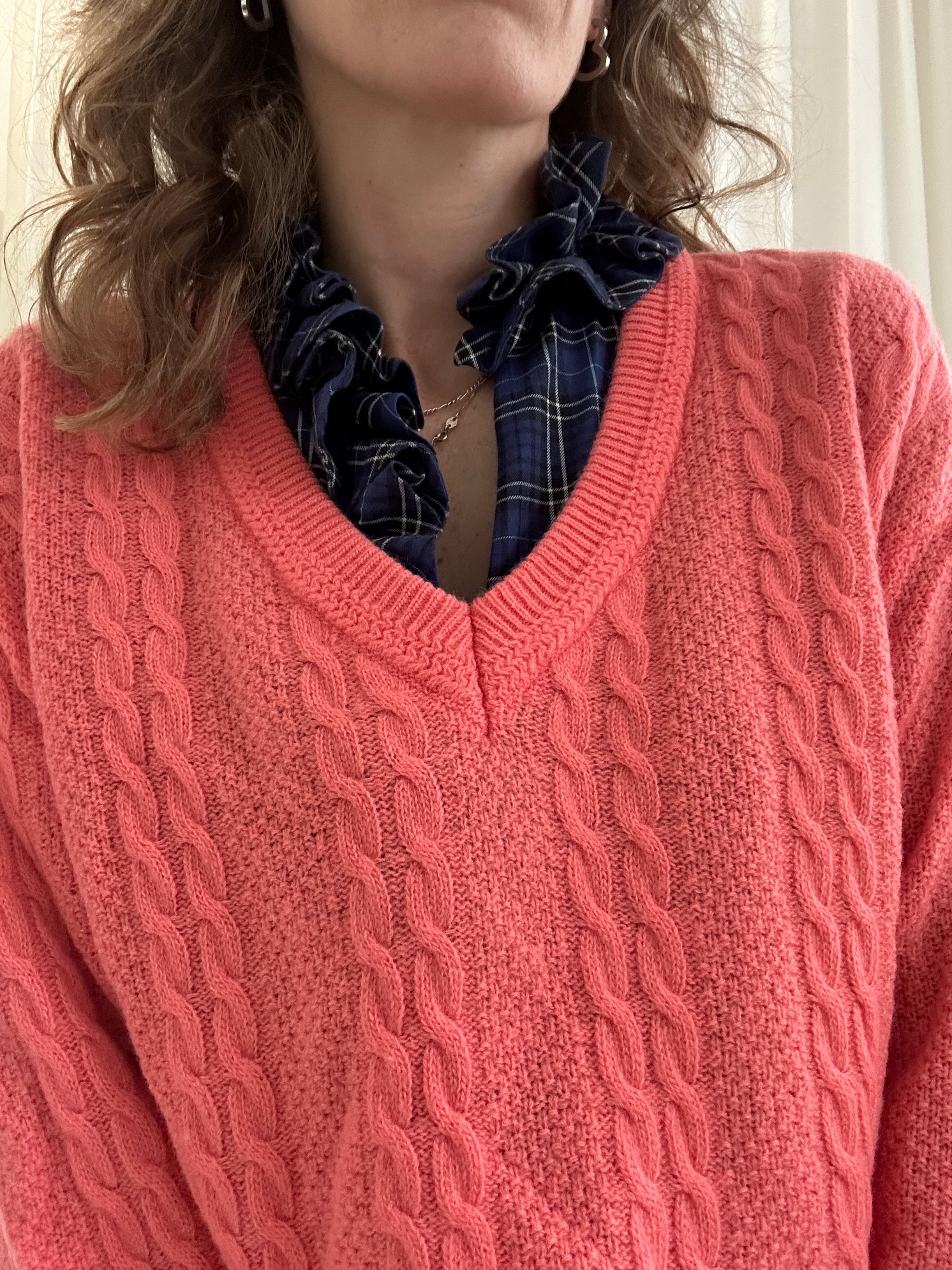 Sisley Salmon Sweater