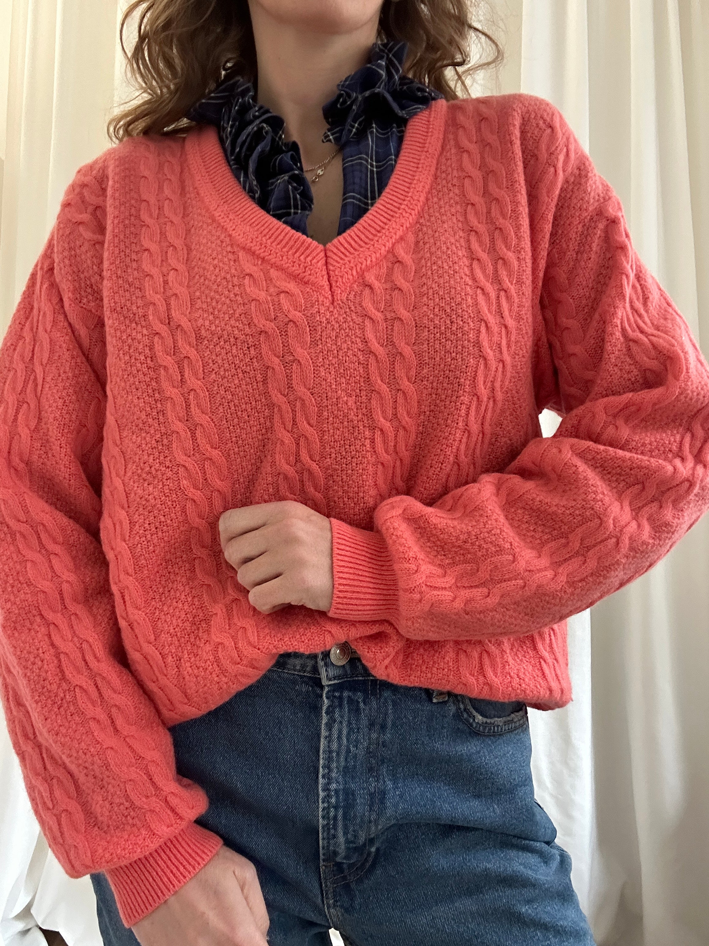 Sisley Salmon Sweater