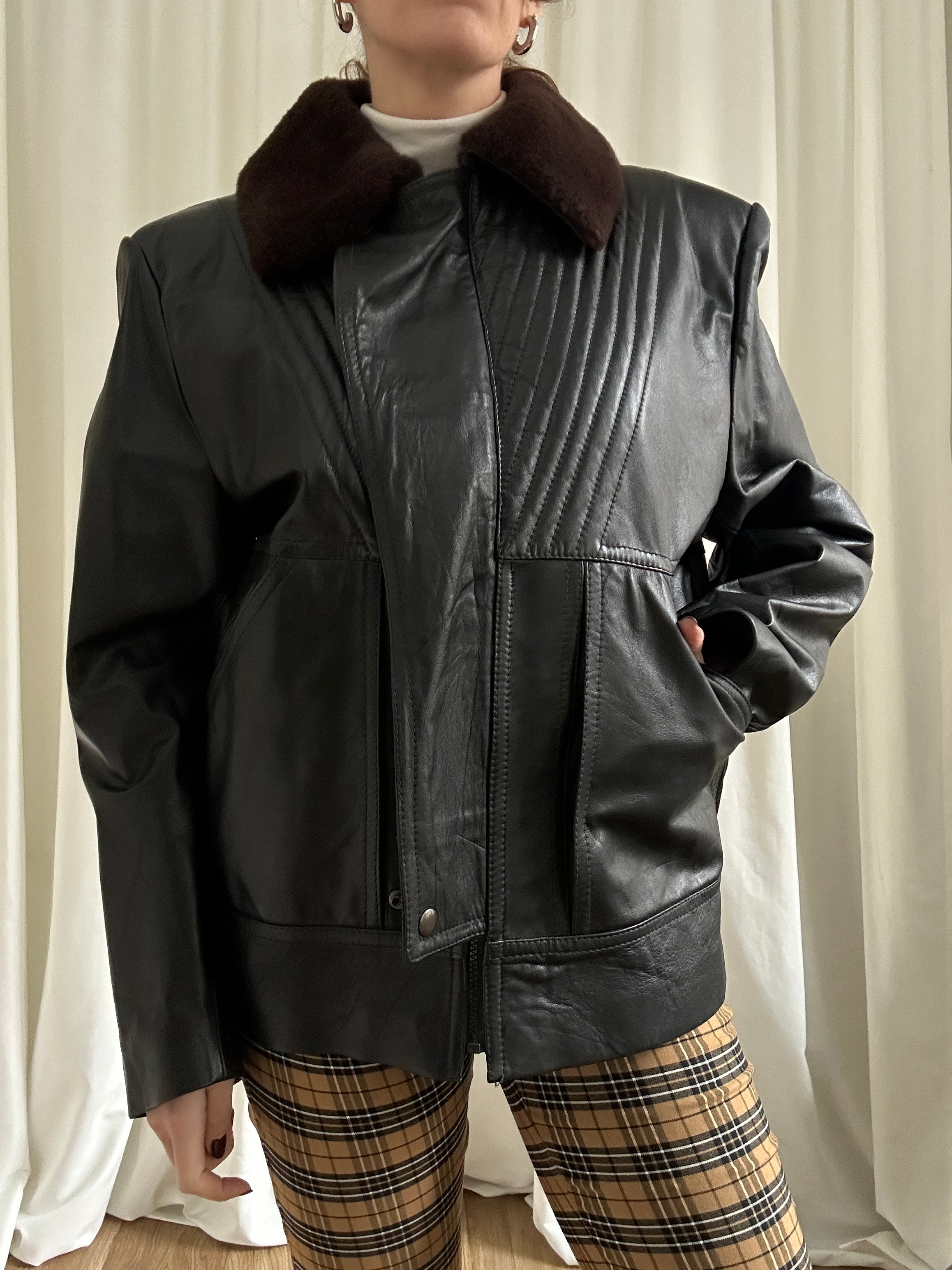 Spaziale Leather Jacket