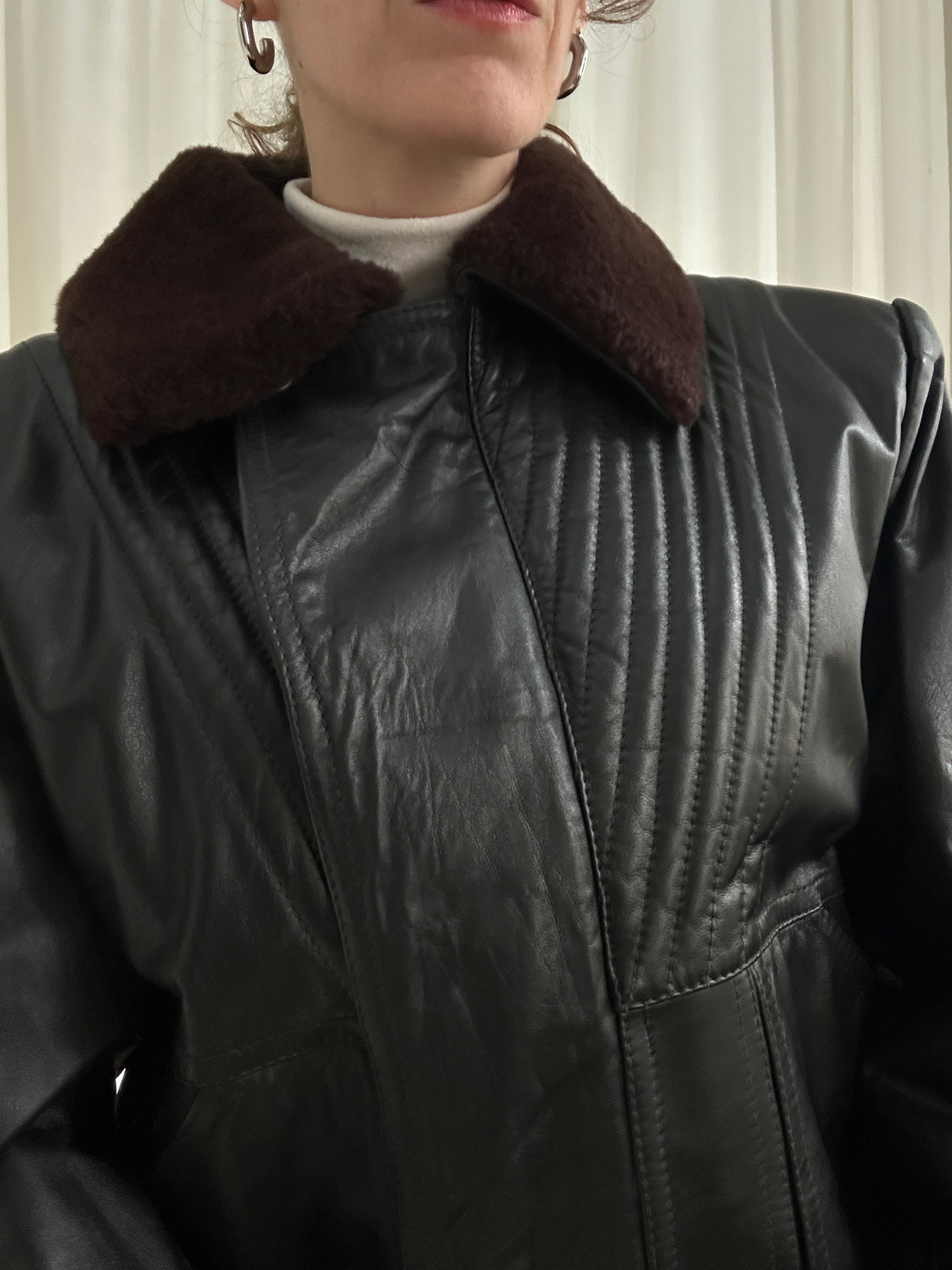 Spaziale Leather Jacket
