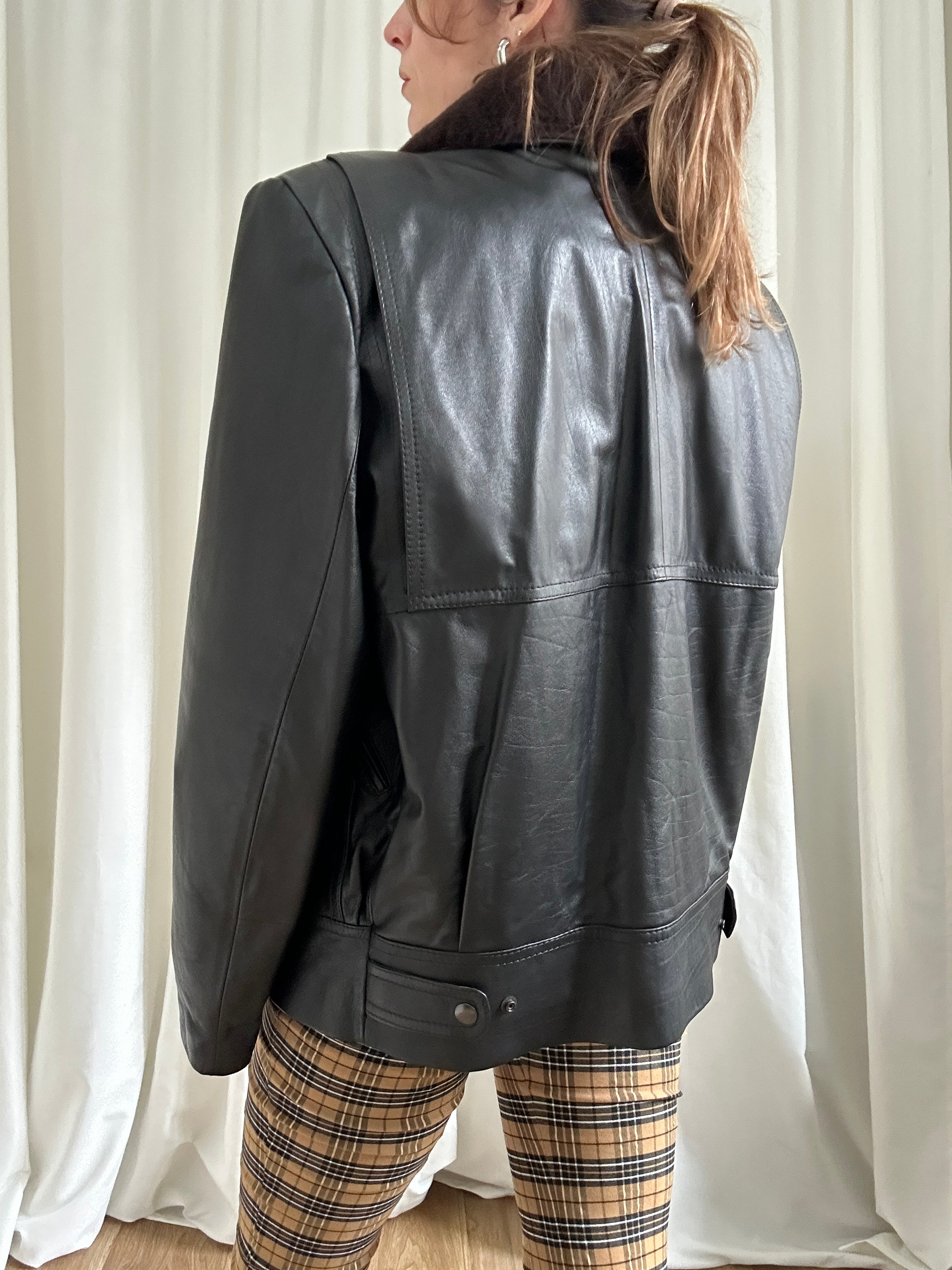 Spaziale Leather Jacket