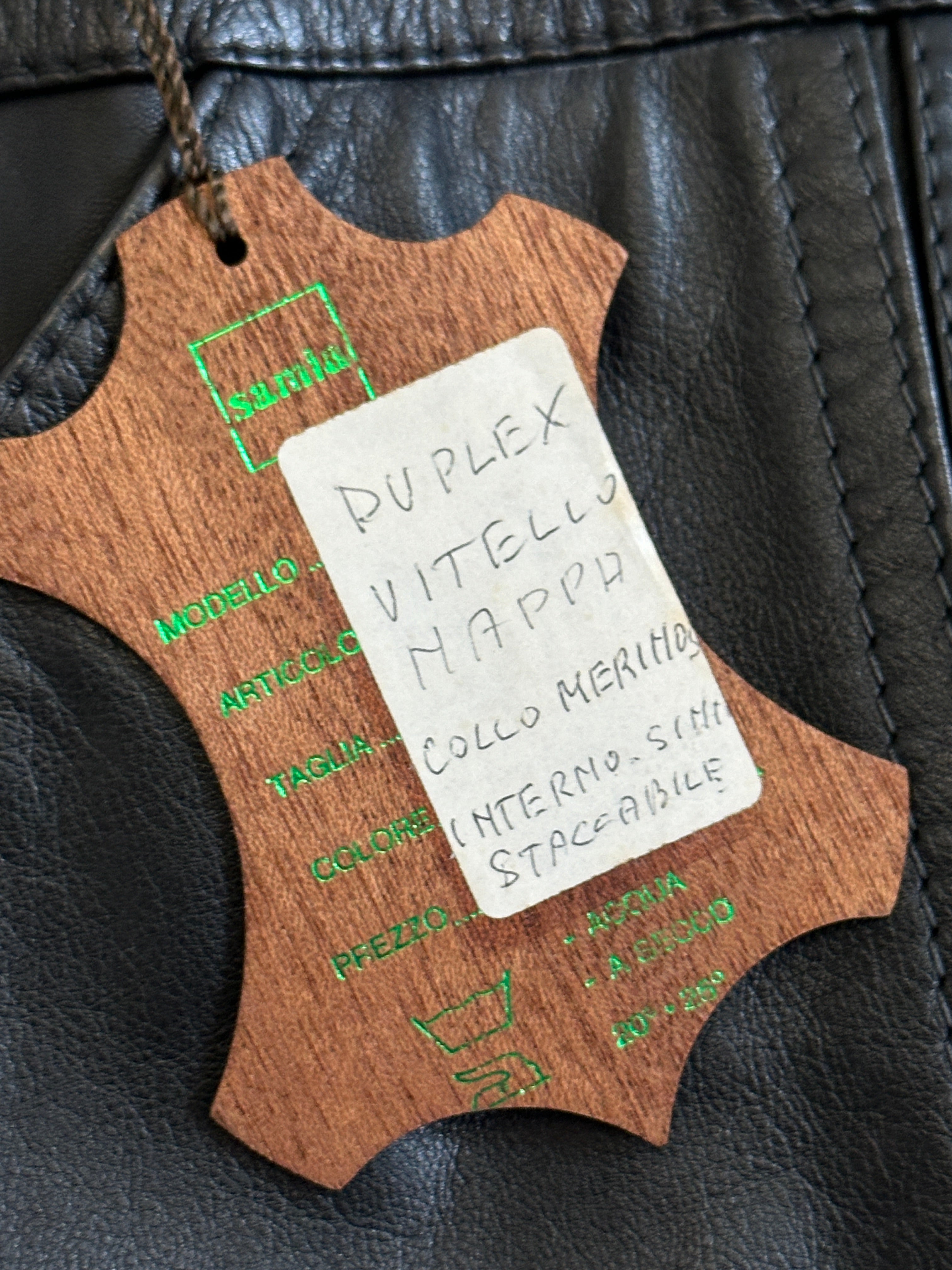 Spaziale Leather Jacket