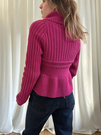 Rocco Barocco Fucsia Sweater