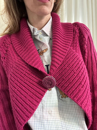 Rocco Barocco Fucsia Sweater