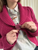 Rocco Barocco Fucsia Sweater