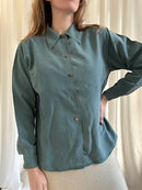 Cerulea silk Shirt