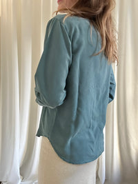 Cerulea silk Shirt