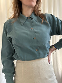 Cerulea silk Shirt