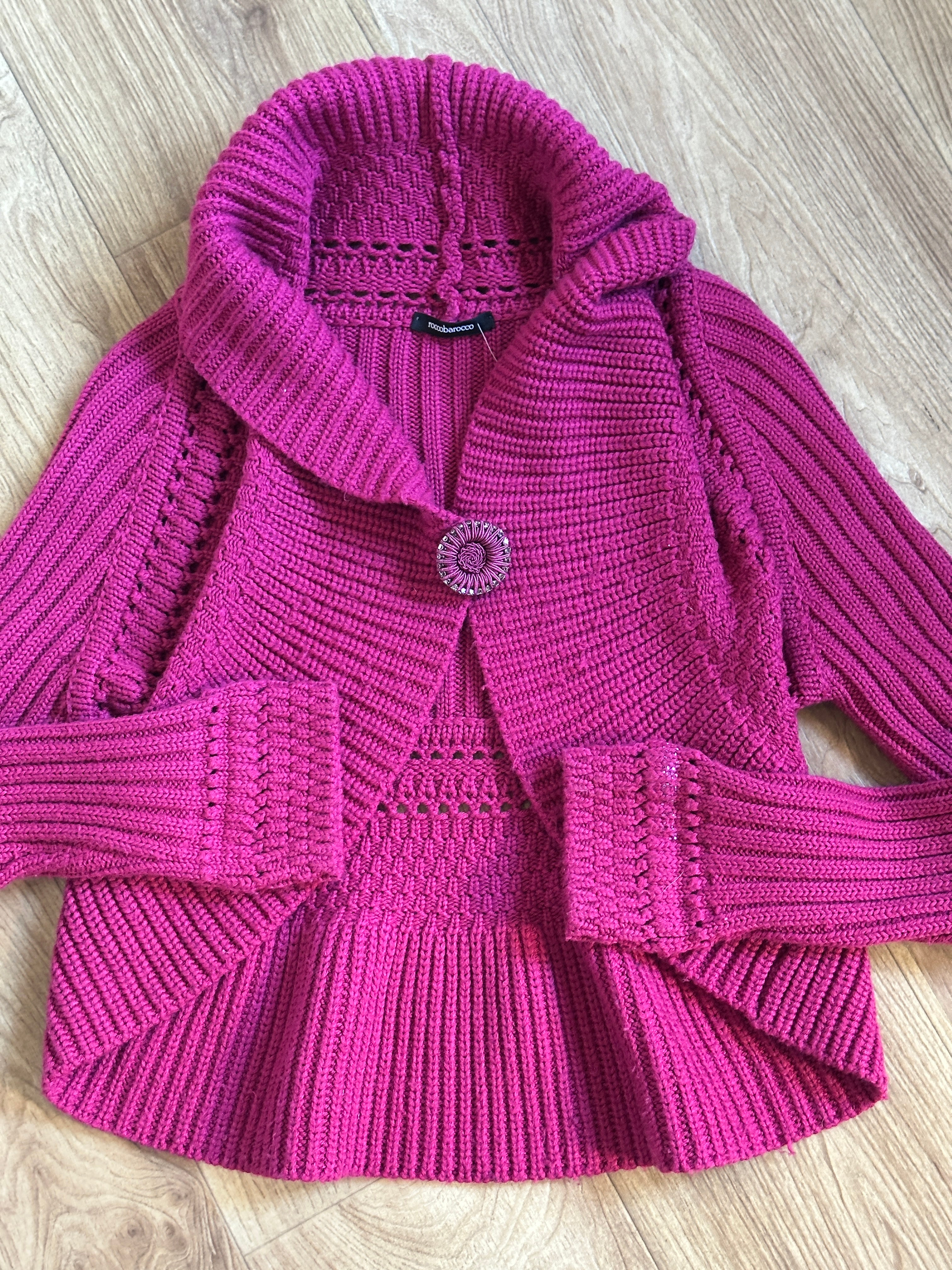Rocco Barocco Fucsia Sweater