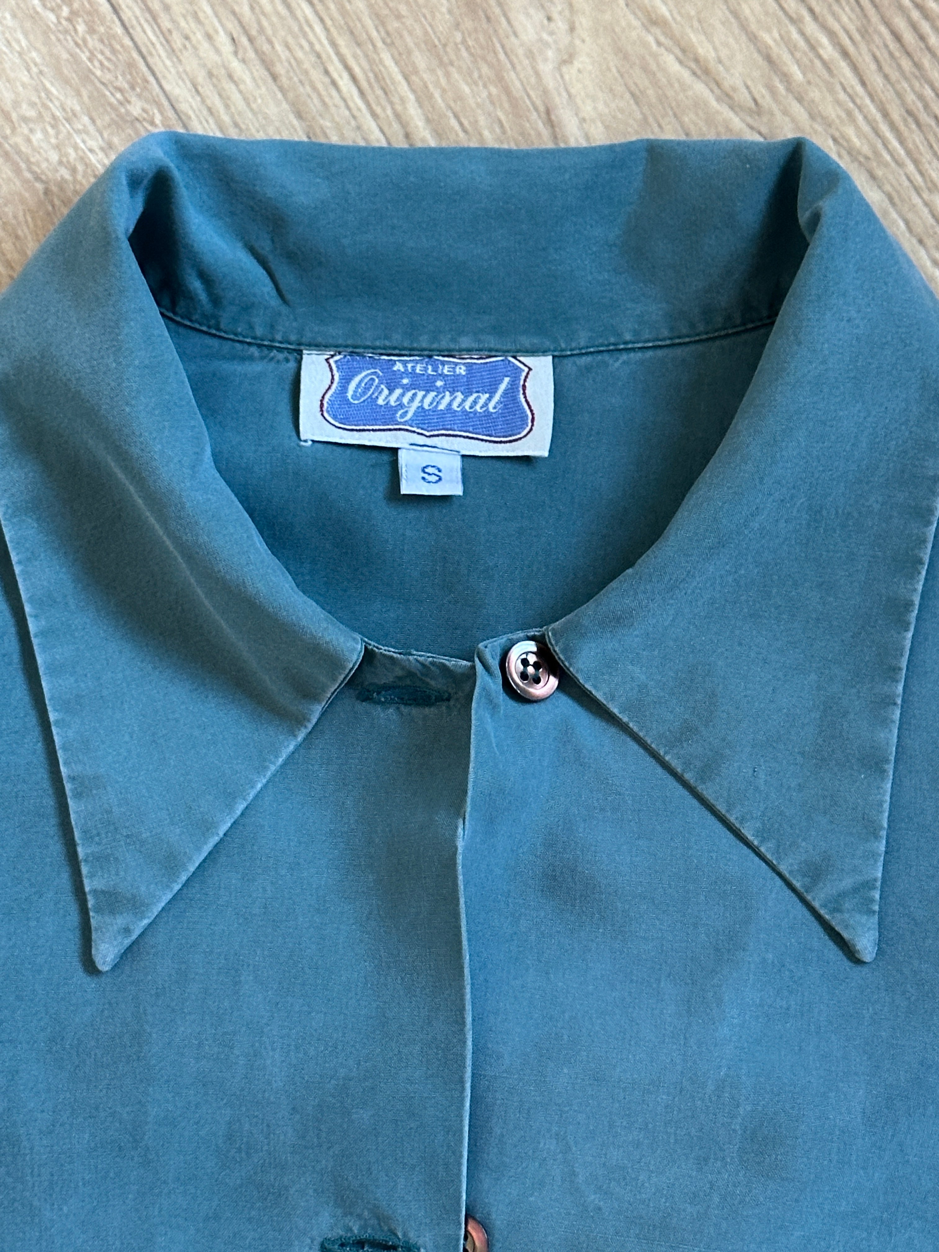 Cerulea silk Shirt