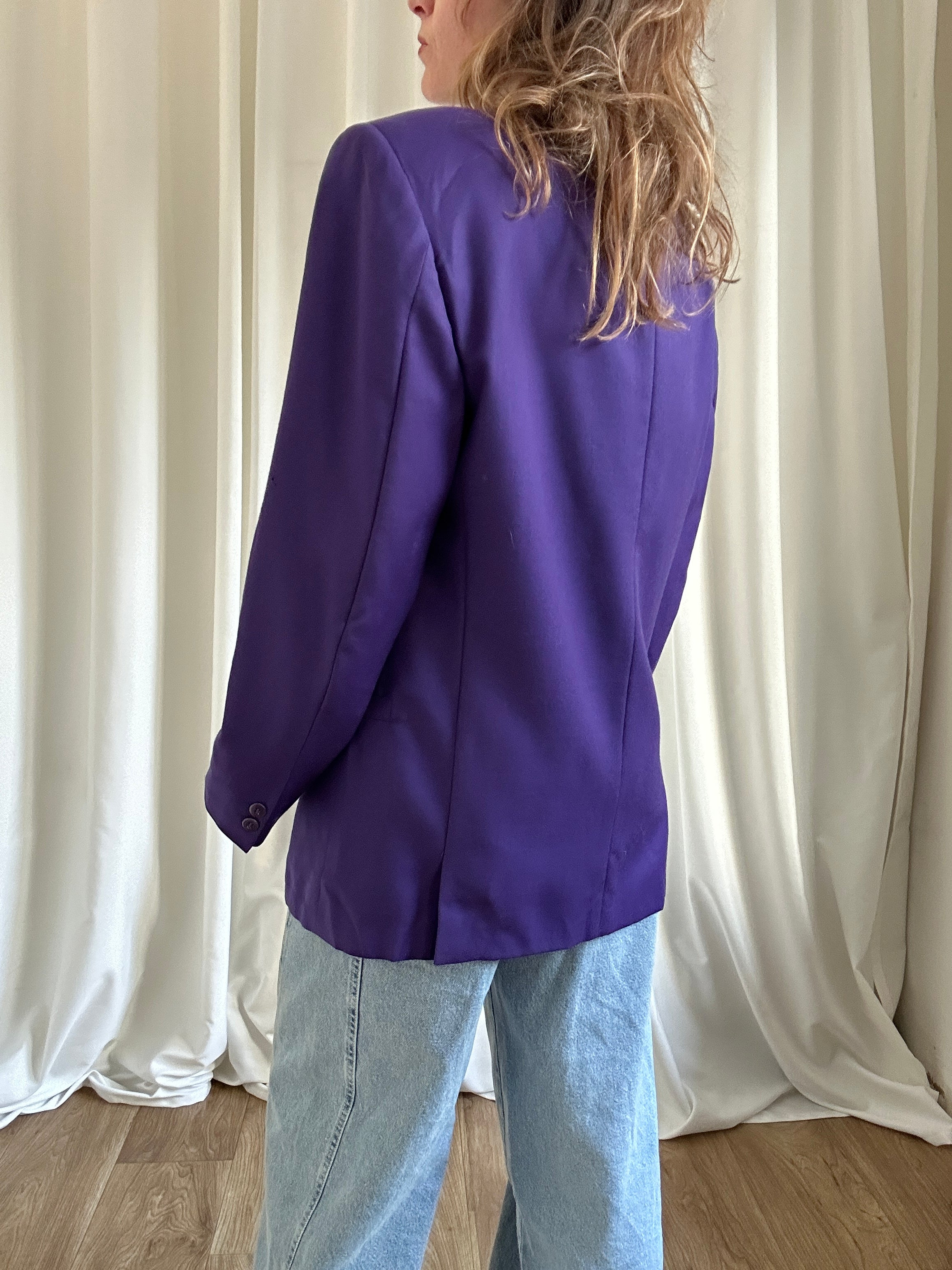 Versus Purple Blazer