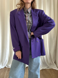 Versus Purple Blazer