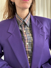 Versus Purple Blazer