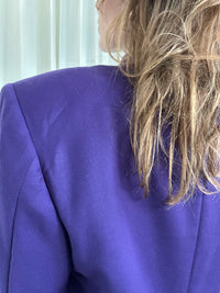 Versus Purple Blazer
