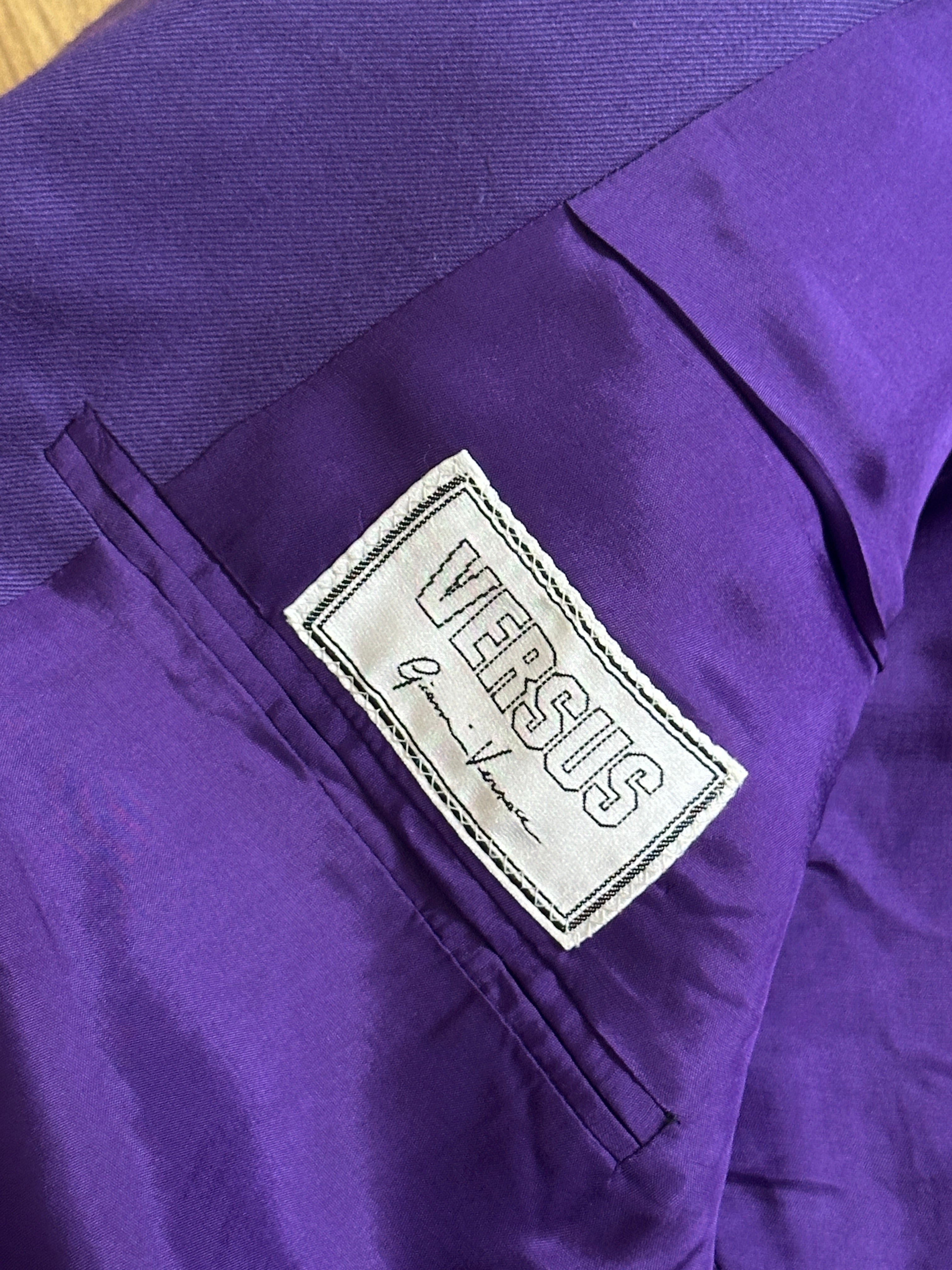 Versus Purple Blazer