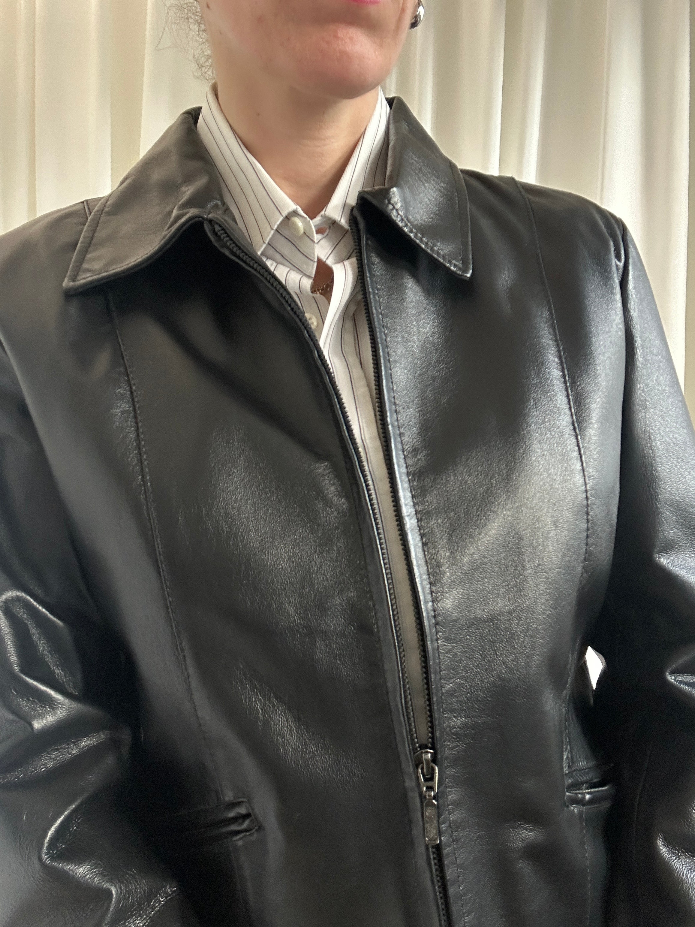 Completo Asimetrico Leather