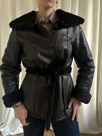 Fondente Leather Jacket