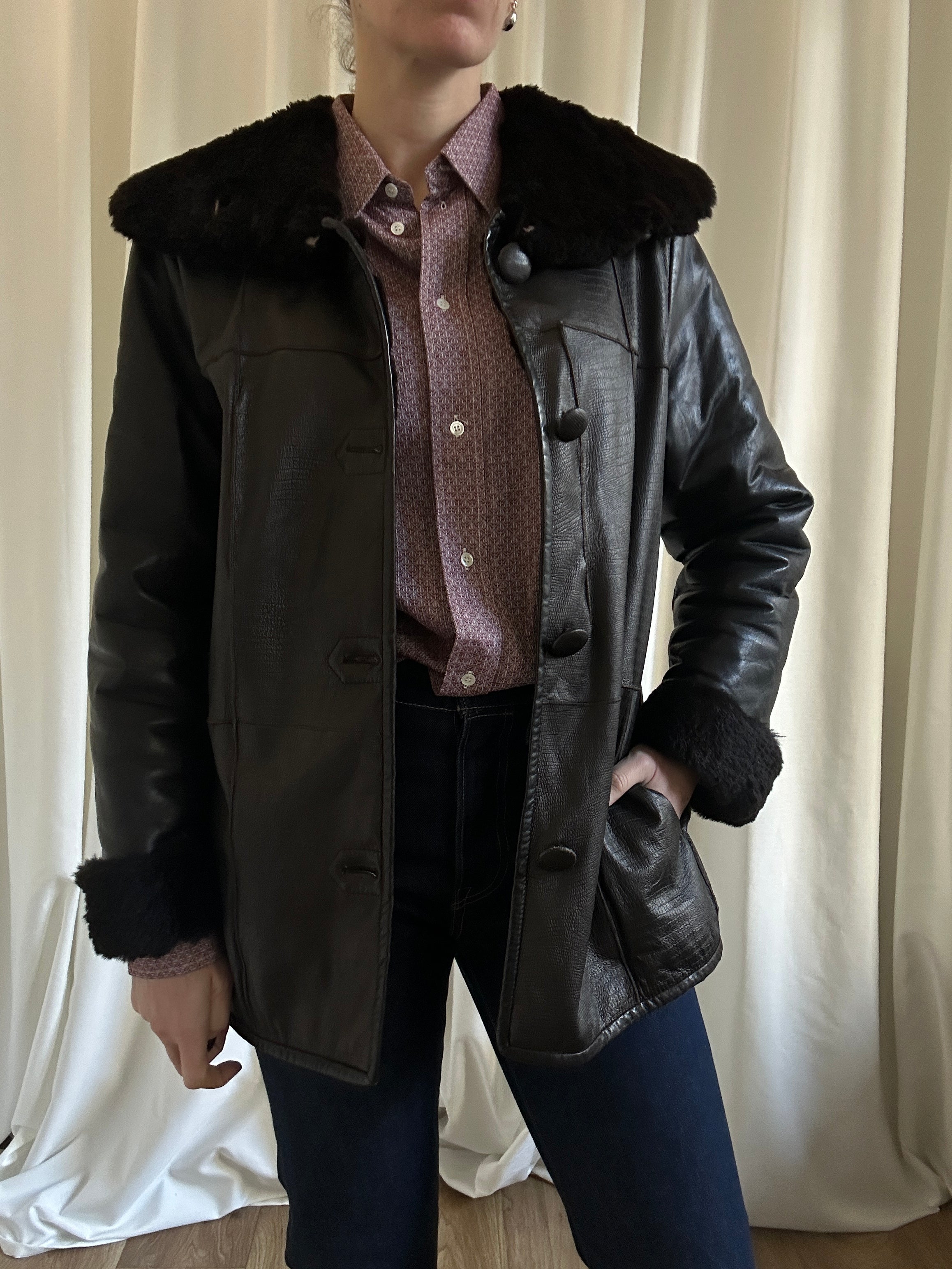 Fondente Leather Jacket