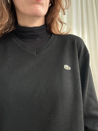 Lacoste Black Crocodile Sweater