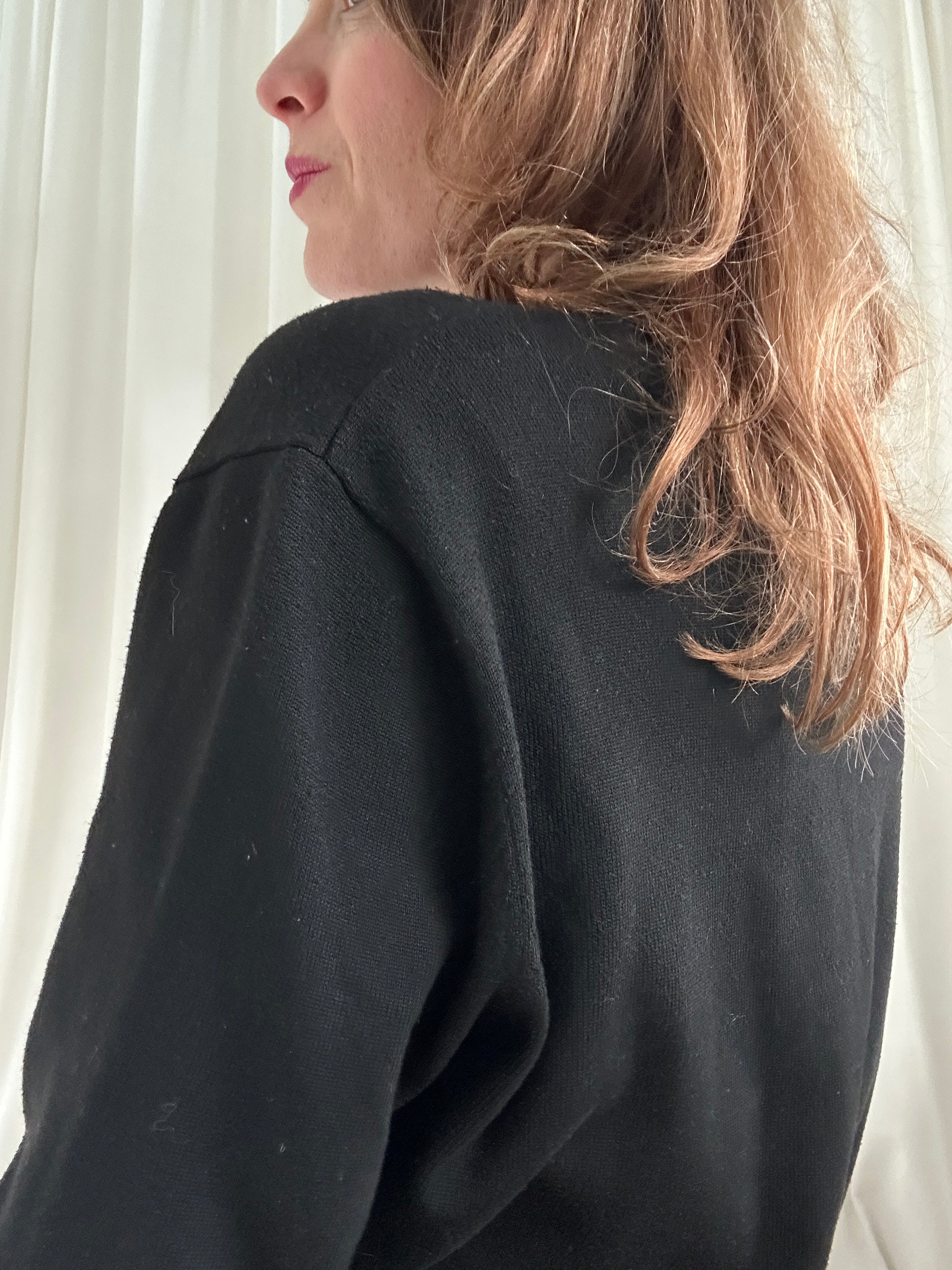 Lacoste Black Crocodile Sweater