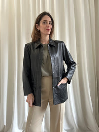 BiancosuNero Leather Jacket