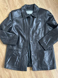 BiancosuNero Leather Jacket