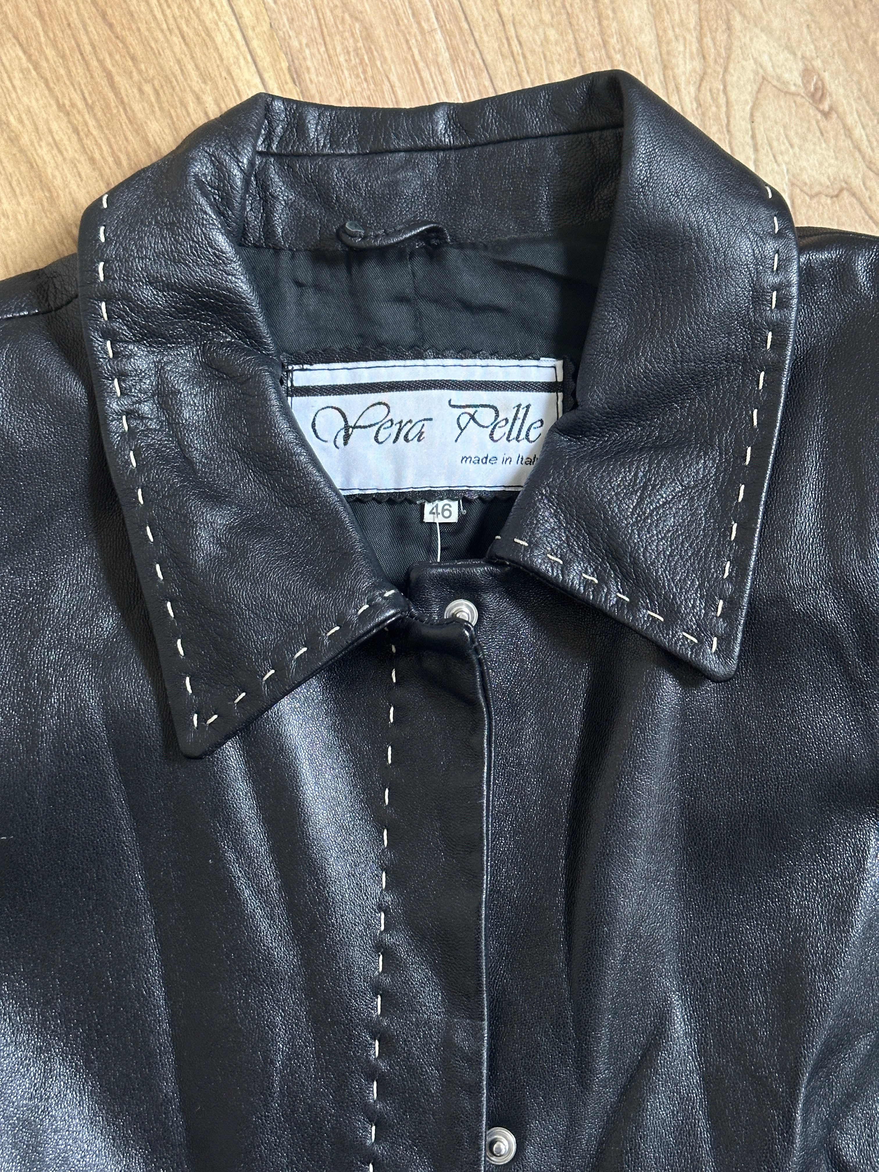 BiancosuNero Leather Jacket