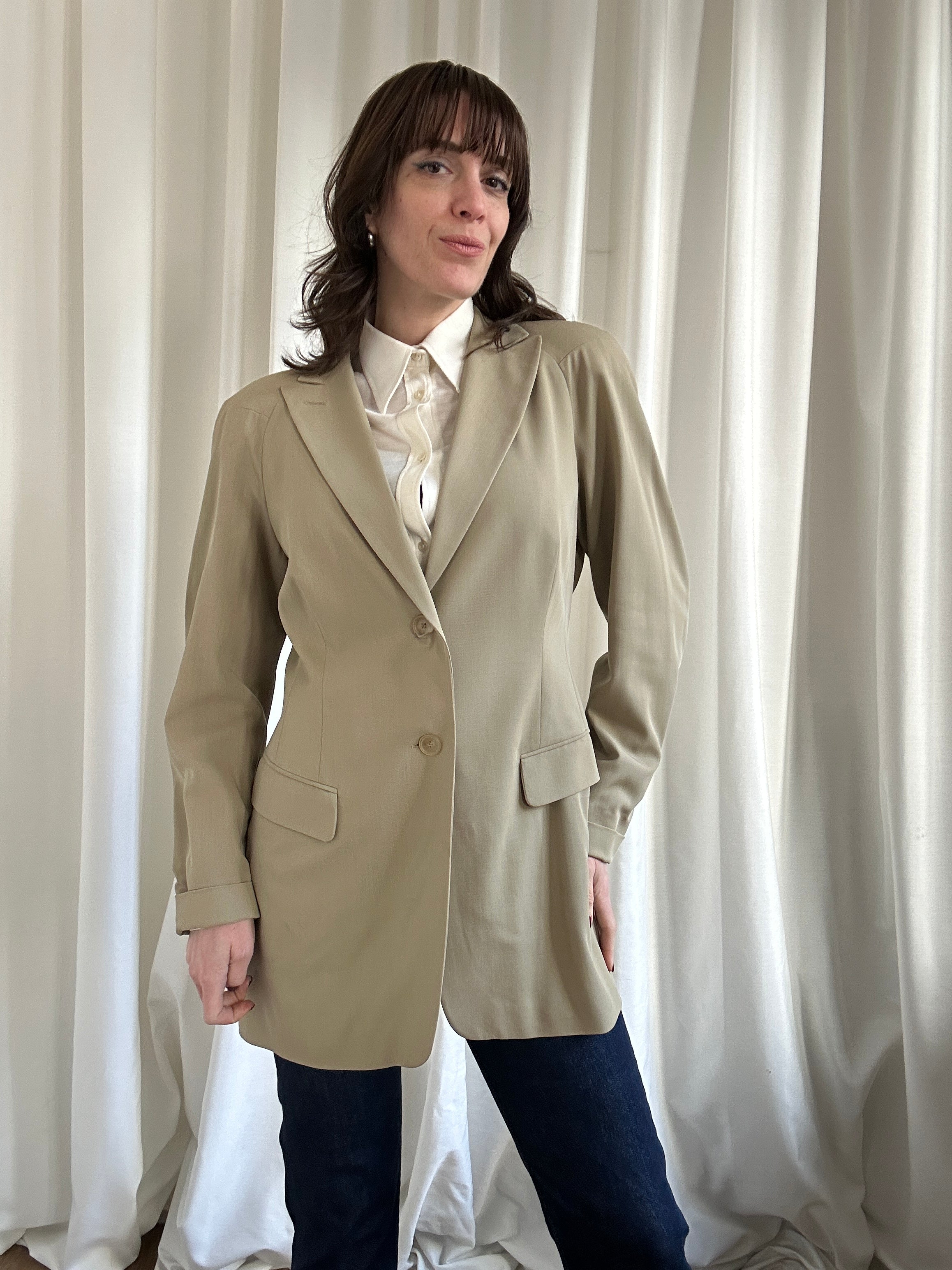 Jill Sander sabbia Blazer