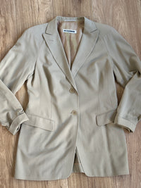 Jill Sander sabbia Blazer