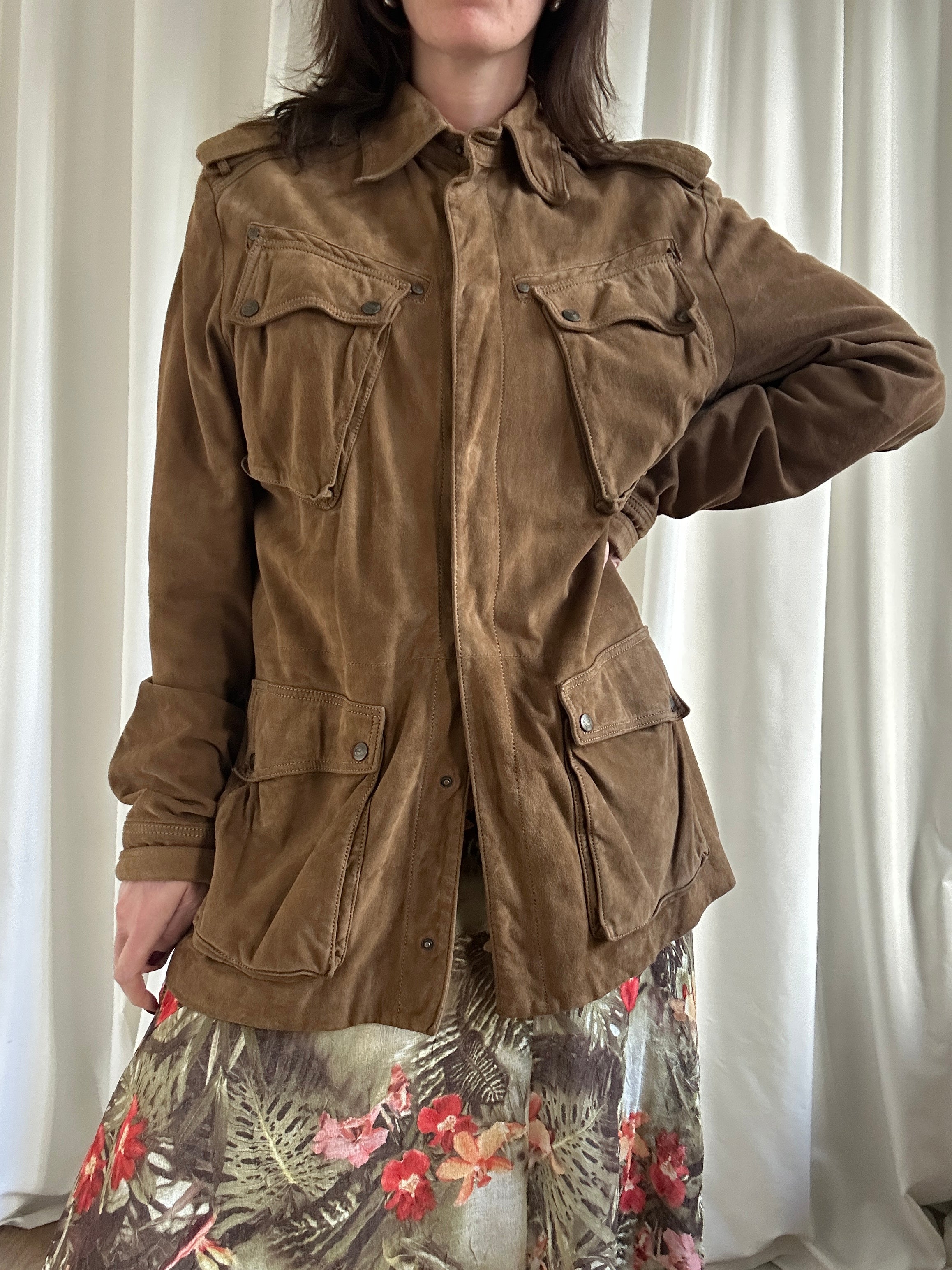 Just Cavalli Superfluo Leather Jacket