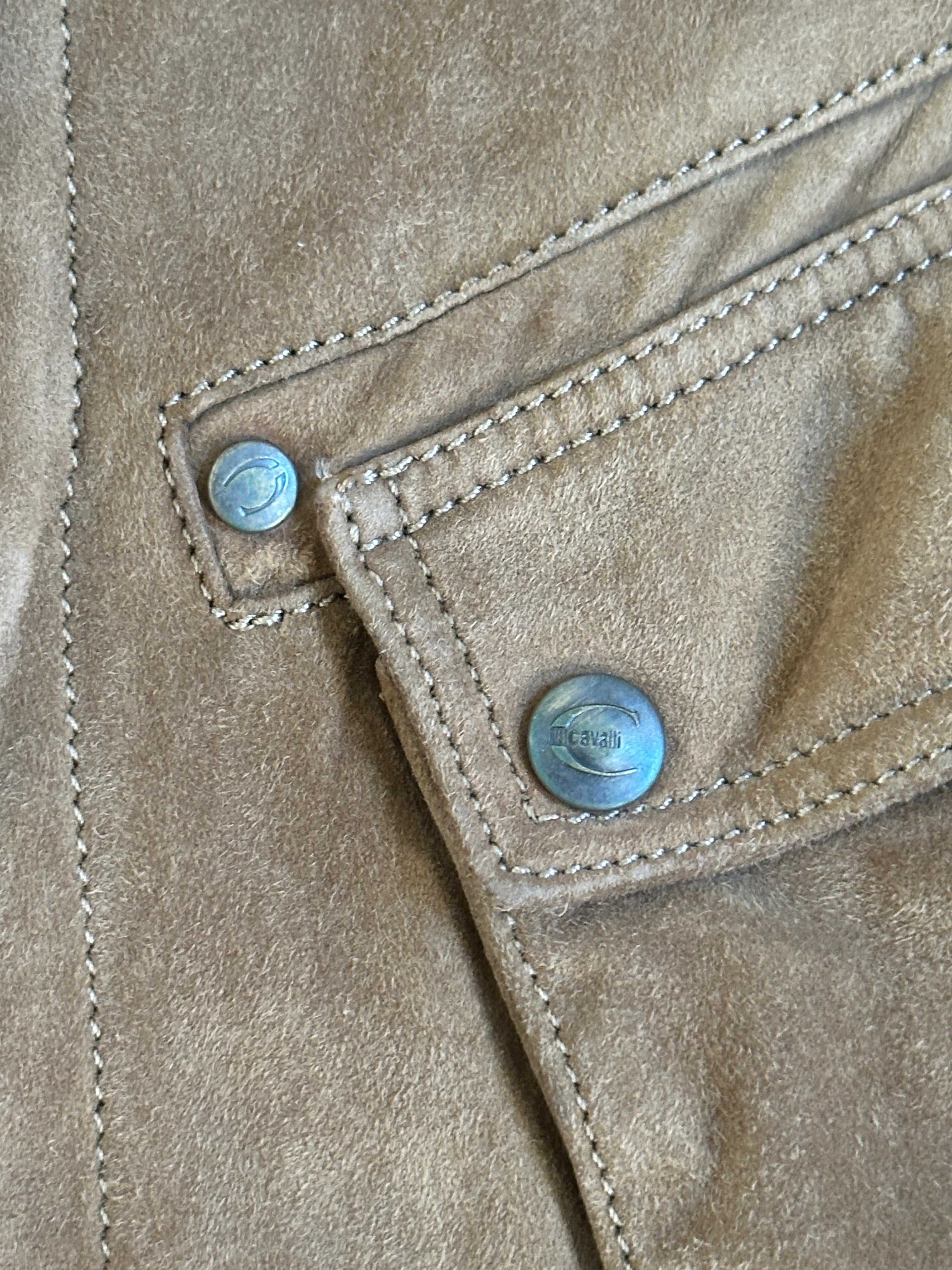 Just Cavalli Superfluo Leather Jacket