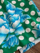 Genny fioreblu silk dress