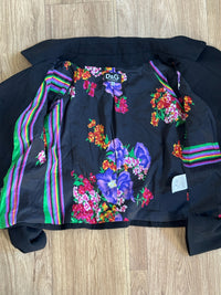 D&G quasi flower blazer