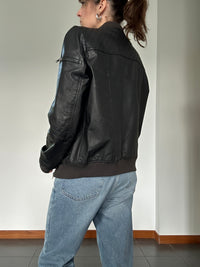 Strabomber leather jacket