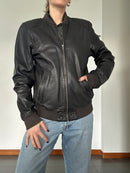 Strabomber leather jacket