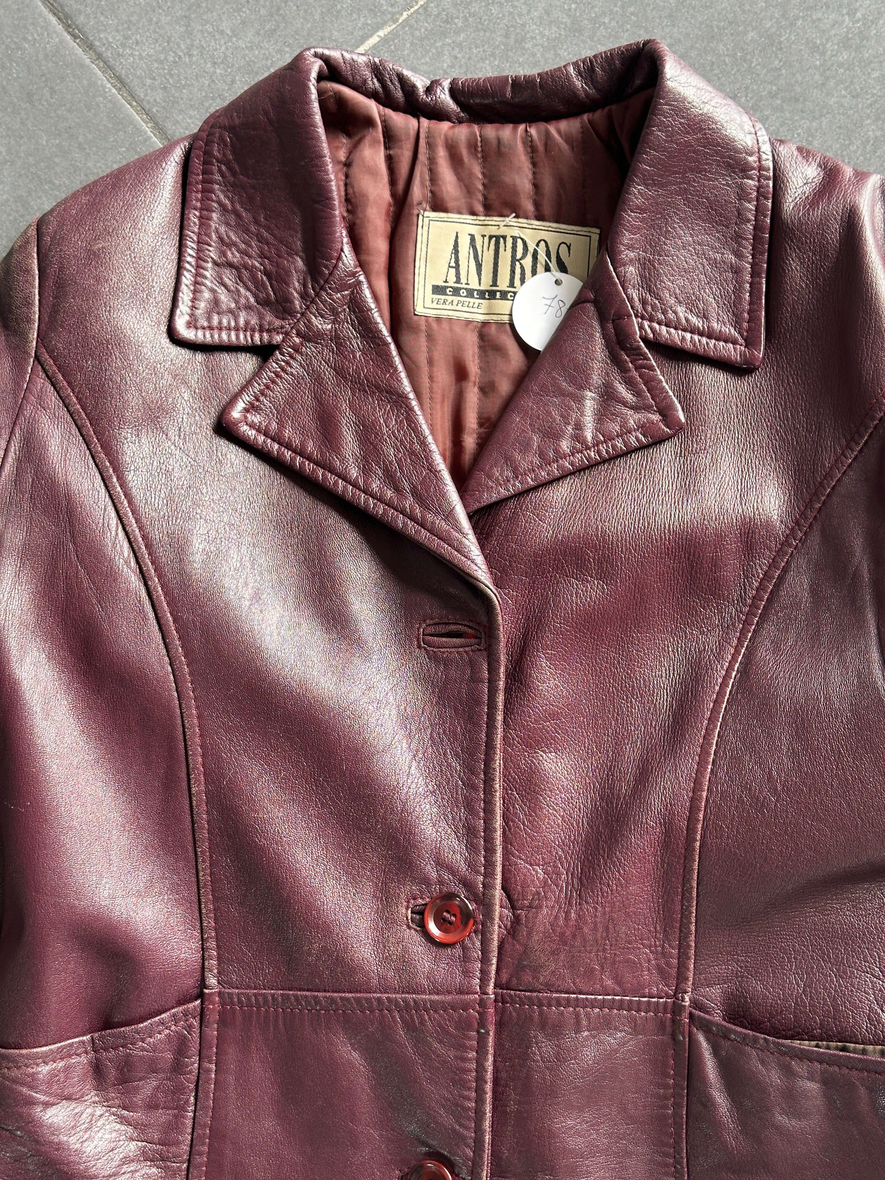 Antros leather Jacket