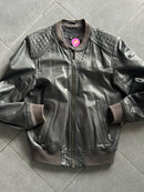 Strabomber leather jacket