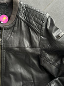 Strabomber leather jacket
