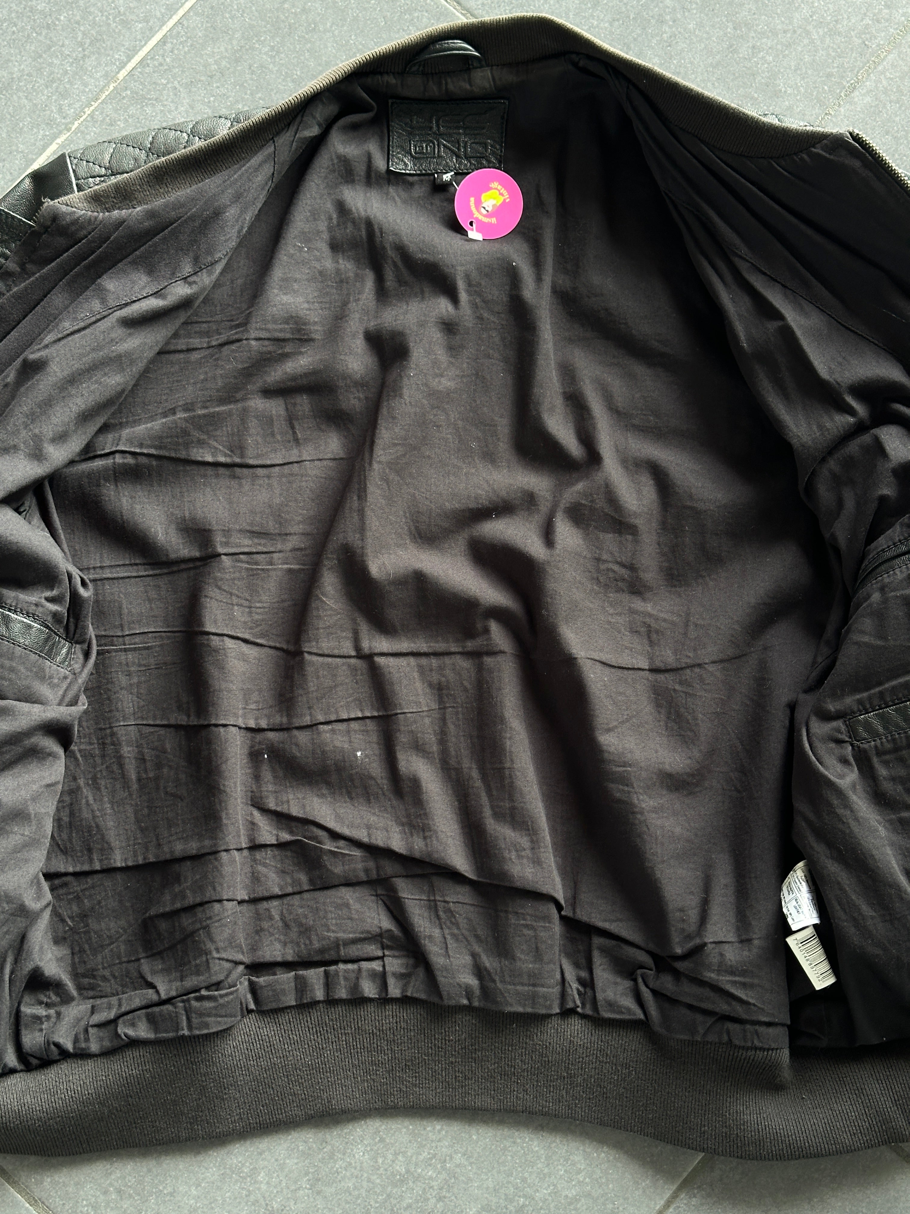 Strabomber leather jacket