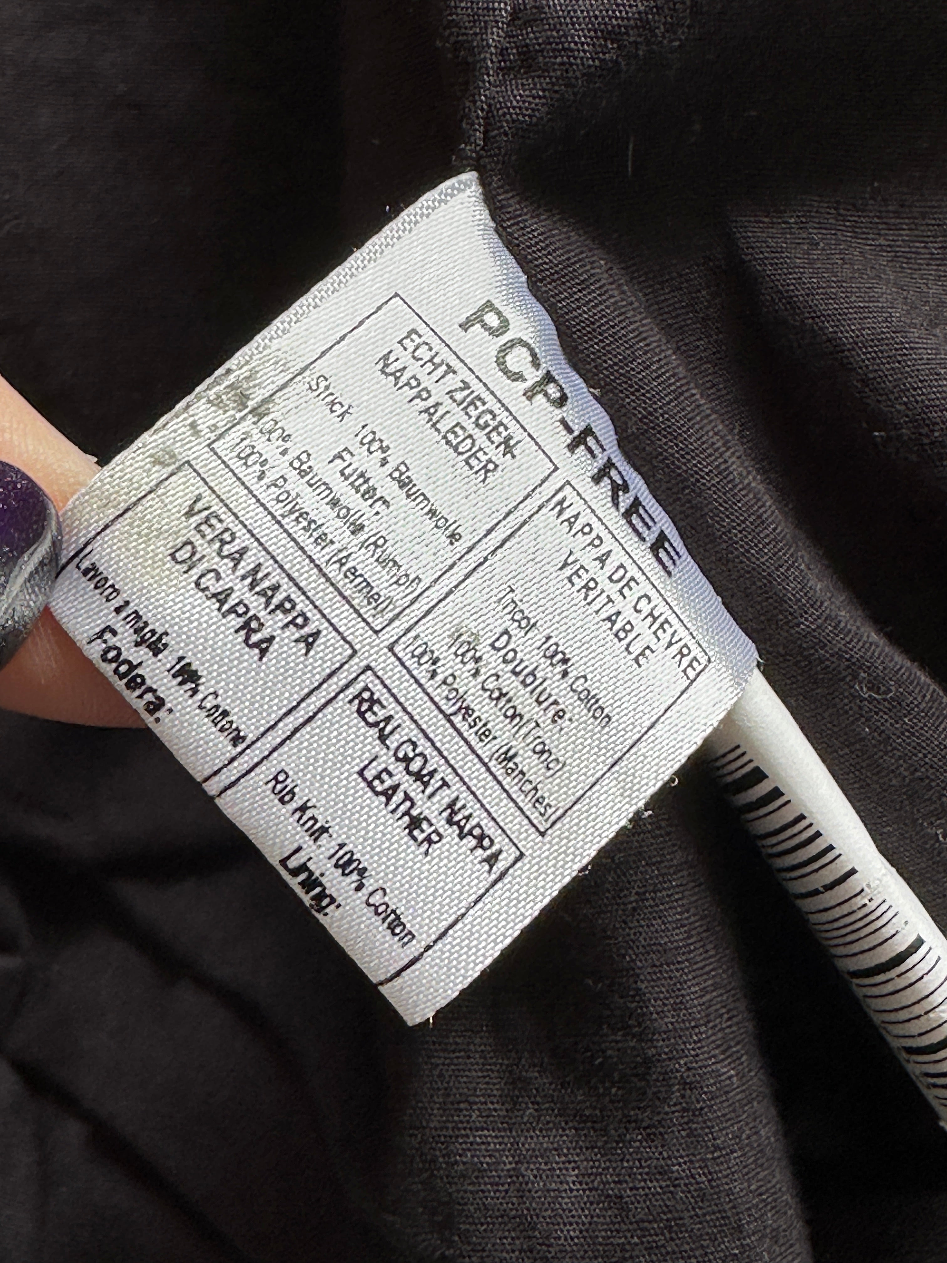 Strabomber leather jacket