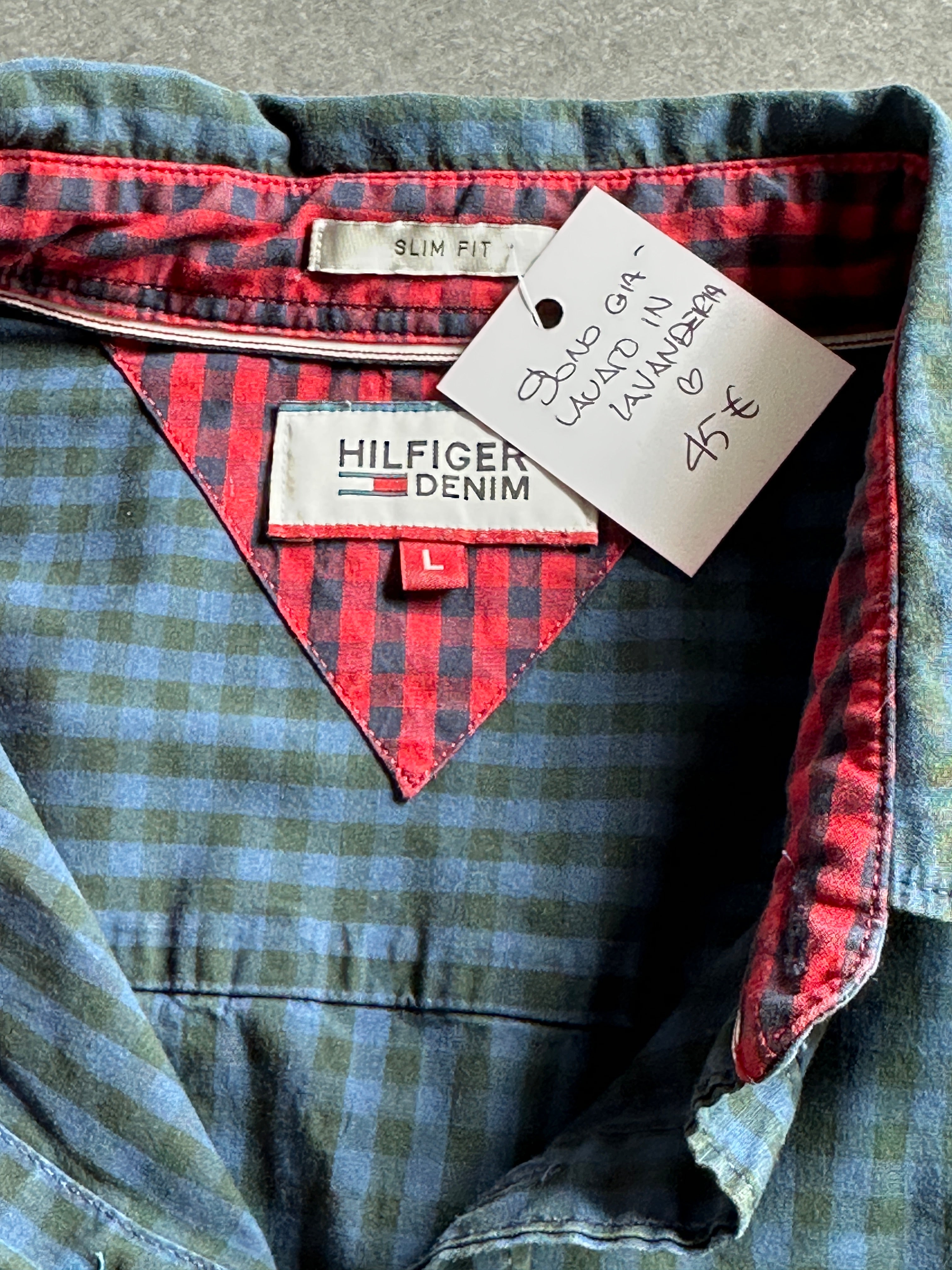Tommy check shirt