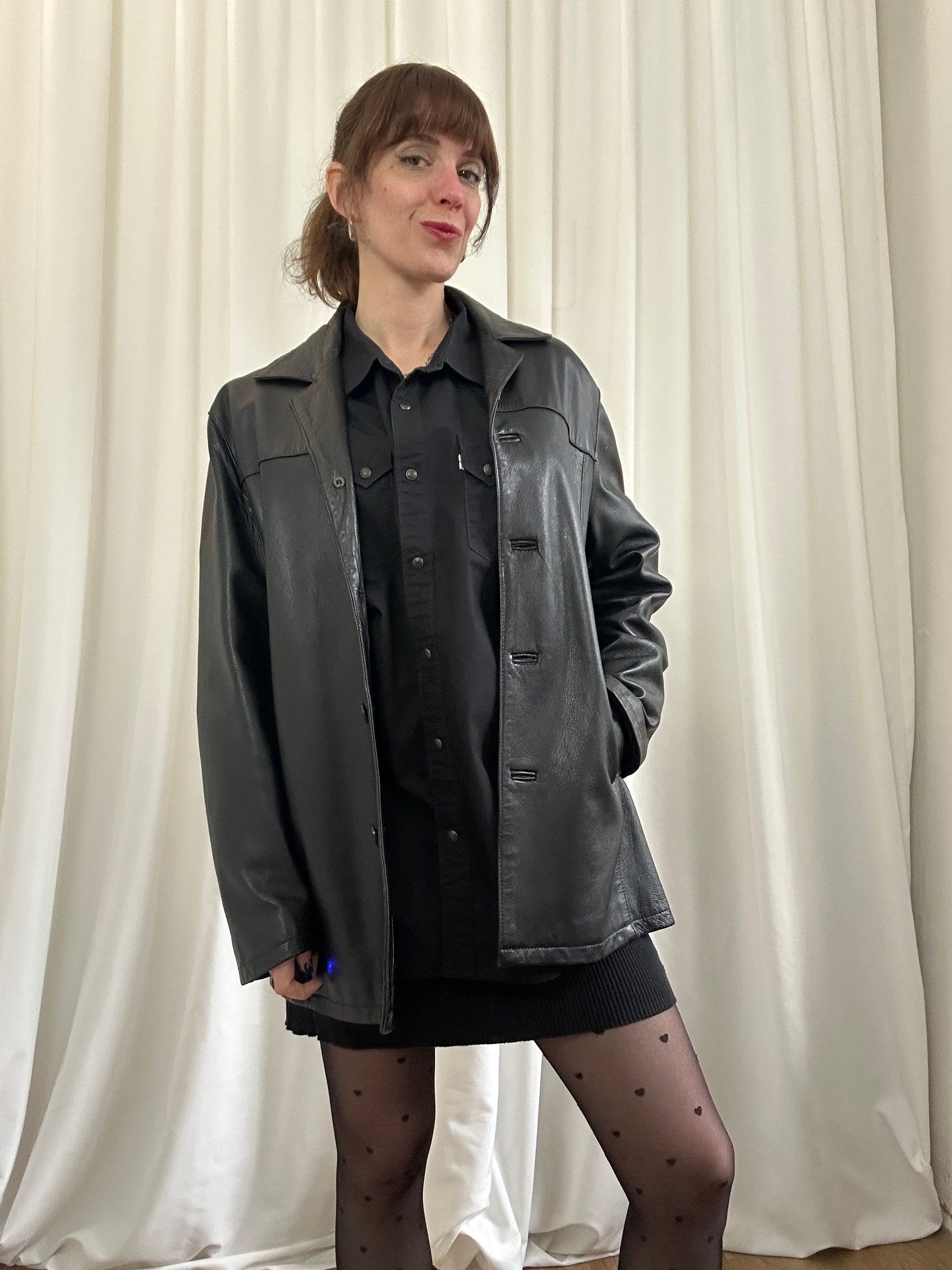 Super soft leather jacket