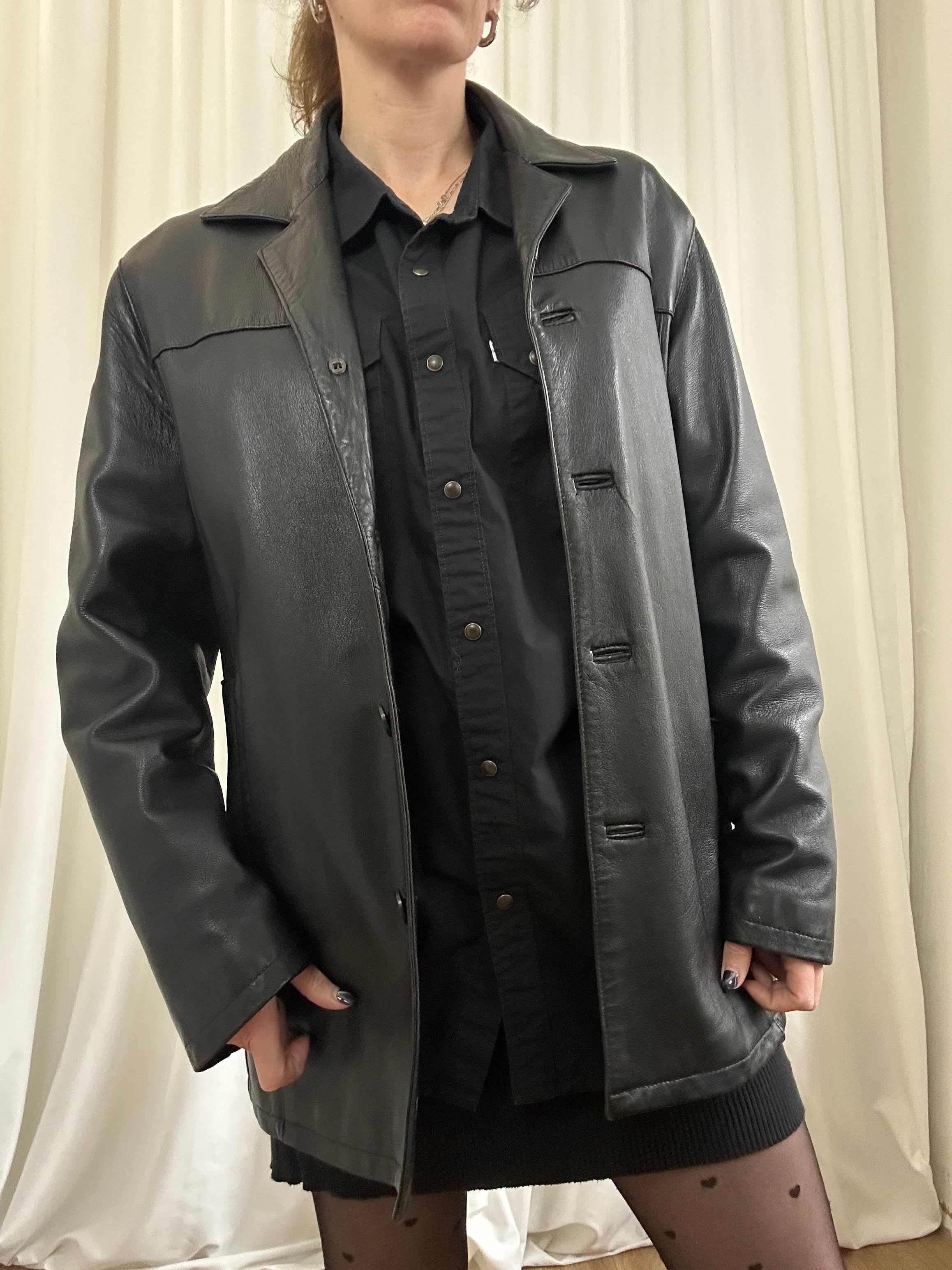 Super soft leather jacket